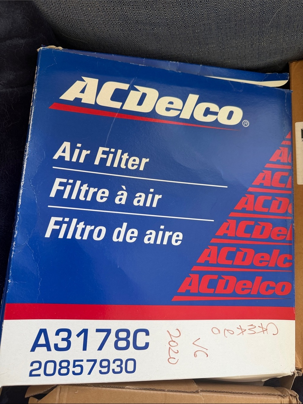 Chevy Camaro 2000 v6 Air and engine Filter A3178C Replacement
